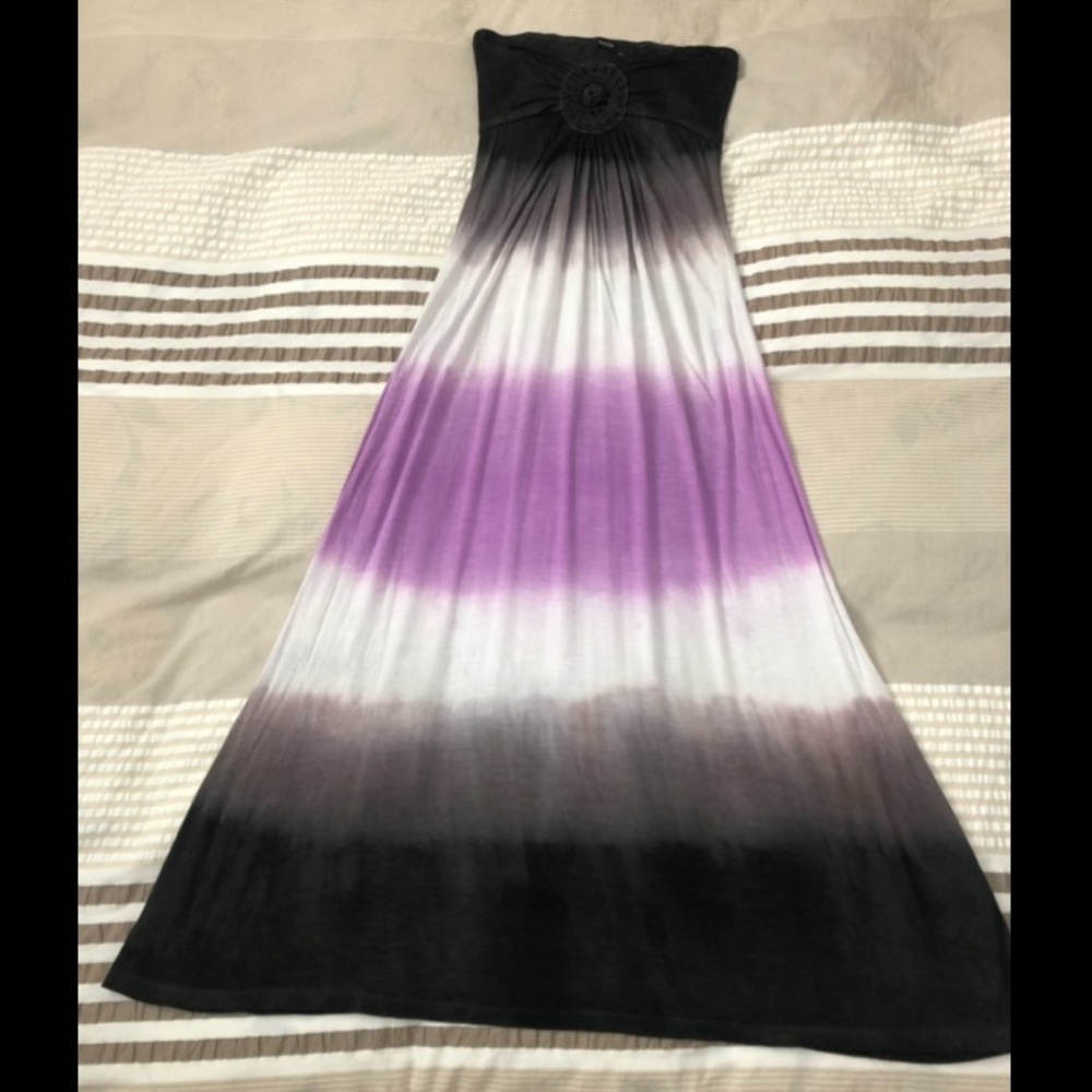 Dress🤍🩶🖤💜